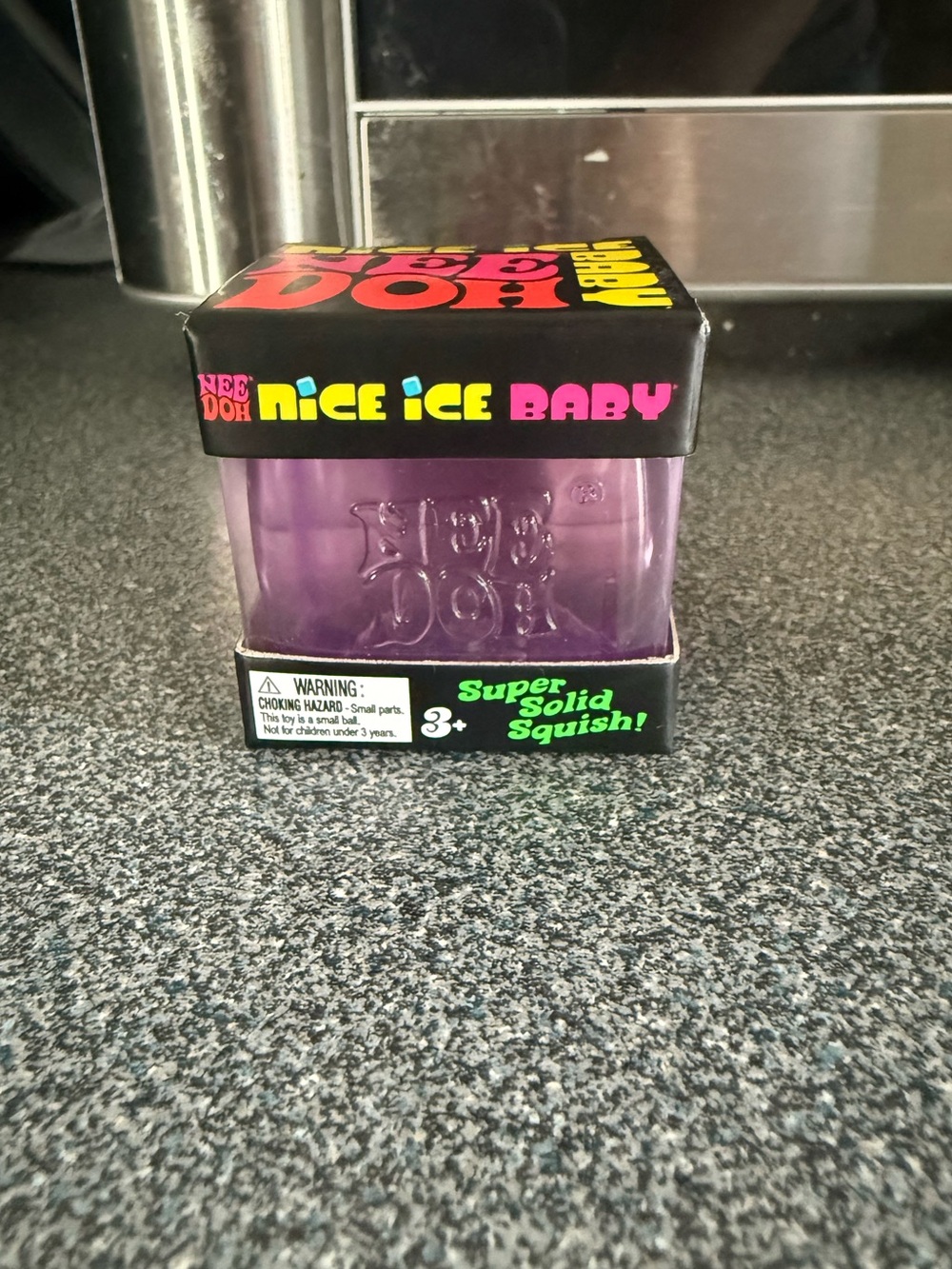 Needoh Nice Ice Baby Super Solid Squish - Purple